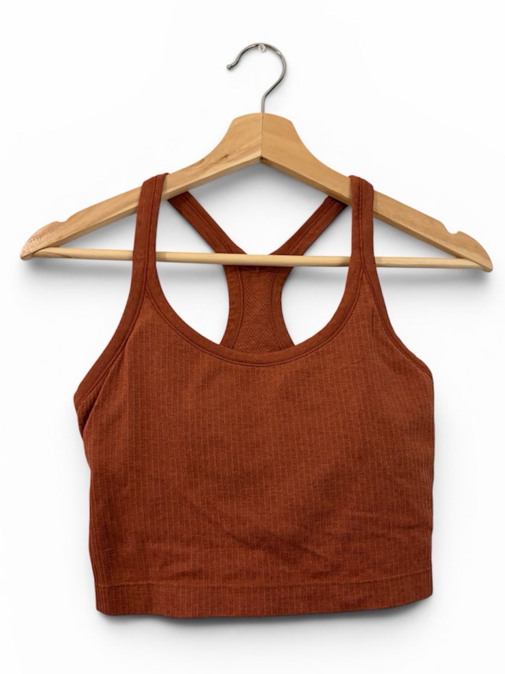 Lululemon Ebb to Street Cropped Tank Top Size 6 Cropped Ribbed Racerback